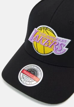 Mitchell & Ness Team Logo High Crown Panel Classic Snapback Los Angeles LaCappellinoBlack Uomo Accessori MN842L0BH-Q11 -Montavia Avventura Negozio 004b9fce57e04c00bfbabf3299f59c89