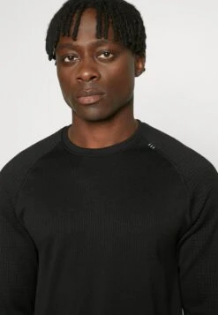 Lululemon Enginee Warmth Ls CrewMaglioneBlack Uomo Abbigliamento LLS42G001-Q11 -Montavia Avventura Negozio 08cb118e33a048e1865e0d7618a9e67d