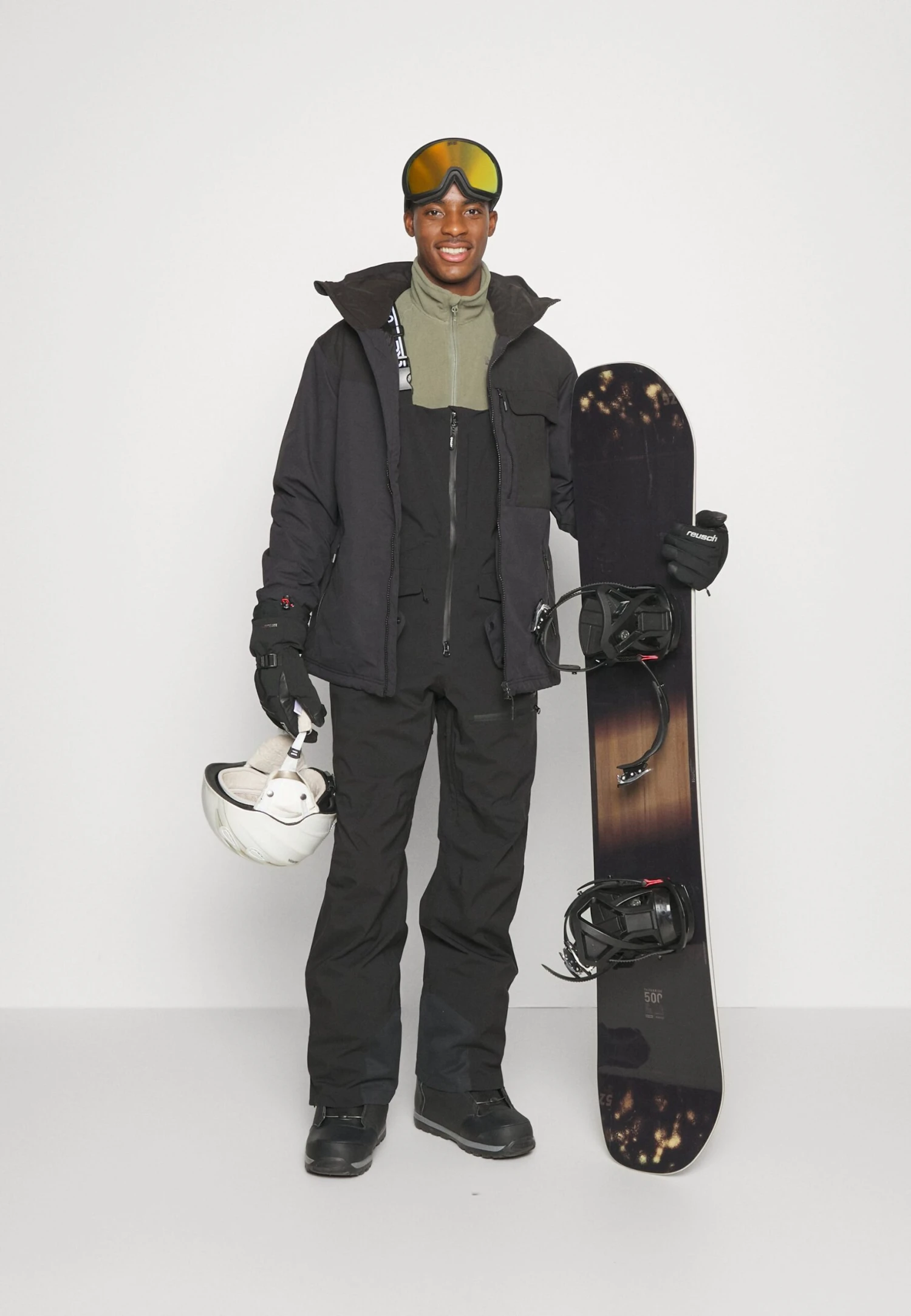 Oakley Shell BibPantaloni Da SnowboardBlackout Uomo Abbigliamento OA342E01B-Q11 4 Oakley Shell BibPantaloni Da SnowboardBlackout Uomo Abbigliamento OA342E01B-Q11 - immagine 2