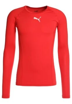 Puma Liga Maglietta A Manica LungaRed Uomo Abbigliamento PU142I00V-G11 -Montavia Avventura Negozio 1274e89019804011bc63a9c01a255a07