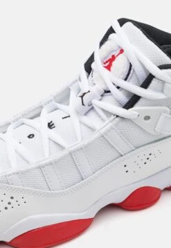 Jordan 6 Rings UnisexScarpe Da BasketWhite/University Red/Black Uomo Scarpe JOC43A059-A18 -Montavia Avventura Negozio 179de19cf1d140868eaca7afbe3b36f3