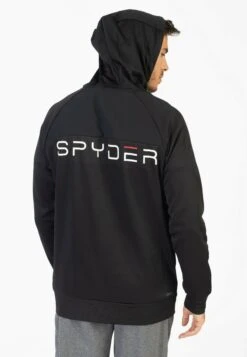 Spyder Felpa Con CappuccioBlack Uomo Abbigliamento SY042G026-Q11 -Montavia Avventura Negozio 28399b22292c478cbf5f3d1032cc9978