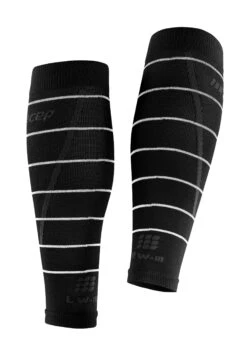 CEP Reflective Compression Calf Sleeves - Scaldamuscoli - Black -Montavia Avventura Negozio 2d724366346248e5adcb8ccb239b3413