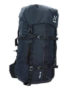 Haglöfs Bäck 38 65 CmZaino Da TrekkingTrue Black Uomo Zaini E Borse H2744E04R-Q11 -Montavia Avventura Negozio 3086900d623a47a79232b8c5f732f9db