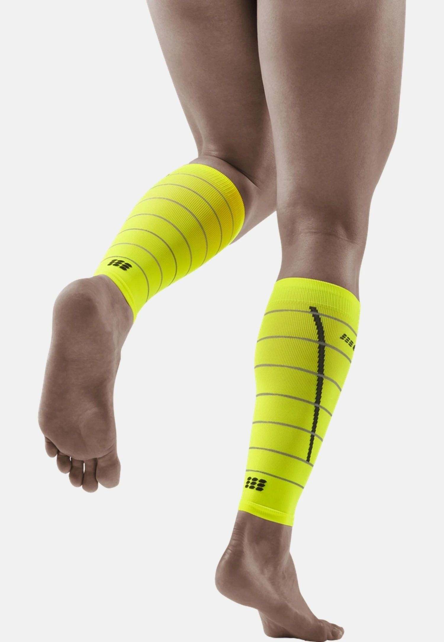 CEP Reflective Compression Calf SleevesScaldamuscoliNeon Yellow Uomo Attrezzatura CE442L002-E11 4 CEP Reflective Compression Calf SleevesScaldamuscoliNeon Yellow Uomo Attrezzatura CE442L002-E11 - immagine 2
