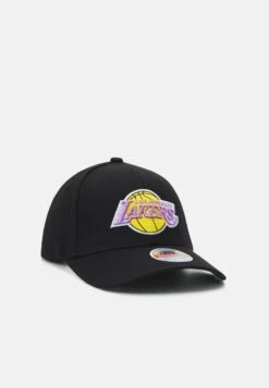 Mitchell & Ness Team Logo High Crown Panel Classic Snapback Los Angeles LaCappellinoBlack Uomo Accessori MN842L0BH-Q11