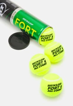 Dunlop Fort All Court 4 Pack UnisexTennisGelb Uomo Attrezzatura DU144E00B-E11