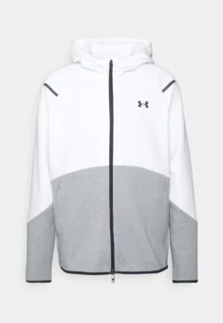 Under Armour UnstoppableFelpa Con ZipMod Gray/White Uomo Abbigliamento UN242G0FY-C11 -Montavia Avventura Negozio 3da33643e18c420894b16cbee02ec3ec