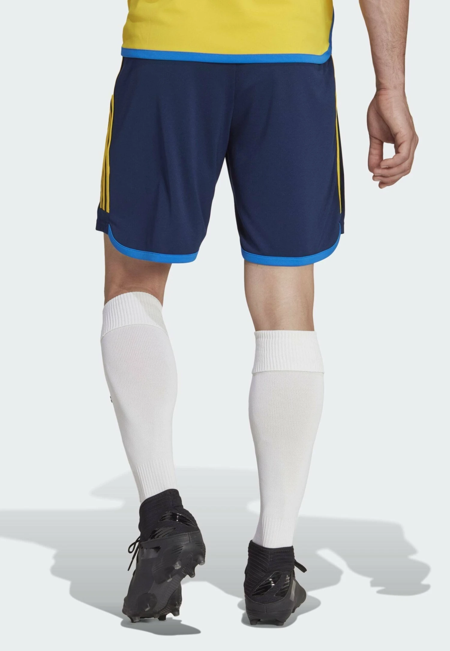 ADIDAS PERFORMANCE Sweden Home Pantaloncini SportiviBlue Uomo Abbigliamento AD542E34W-K11 4 ADIDAS PERFORMANCE Sweden Home Pantaloncini SportiviBlue Uomo Abbigliamento AD542E34W-K11 - immagine 2