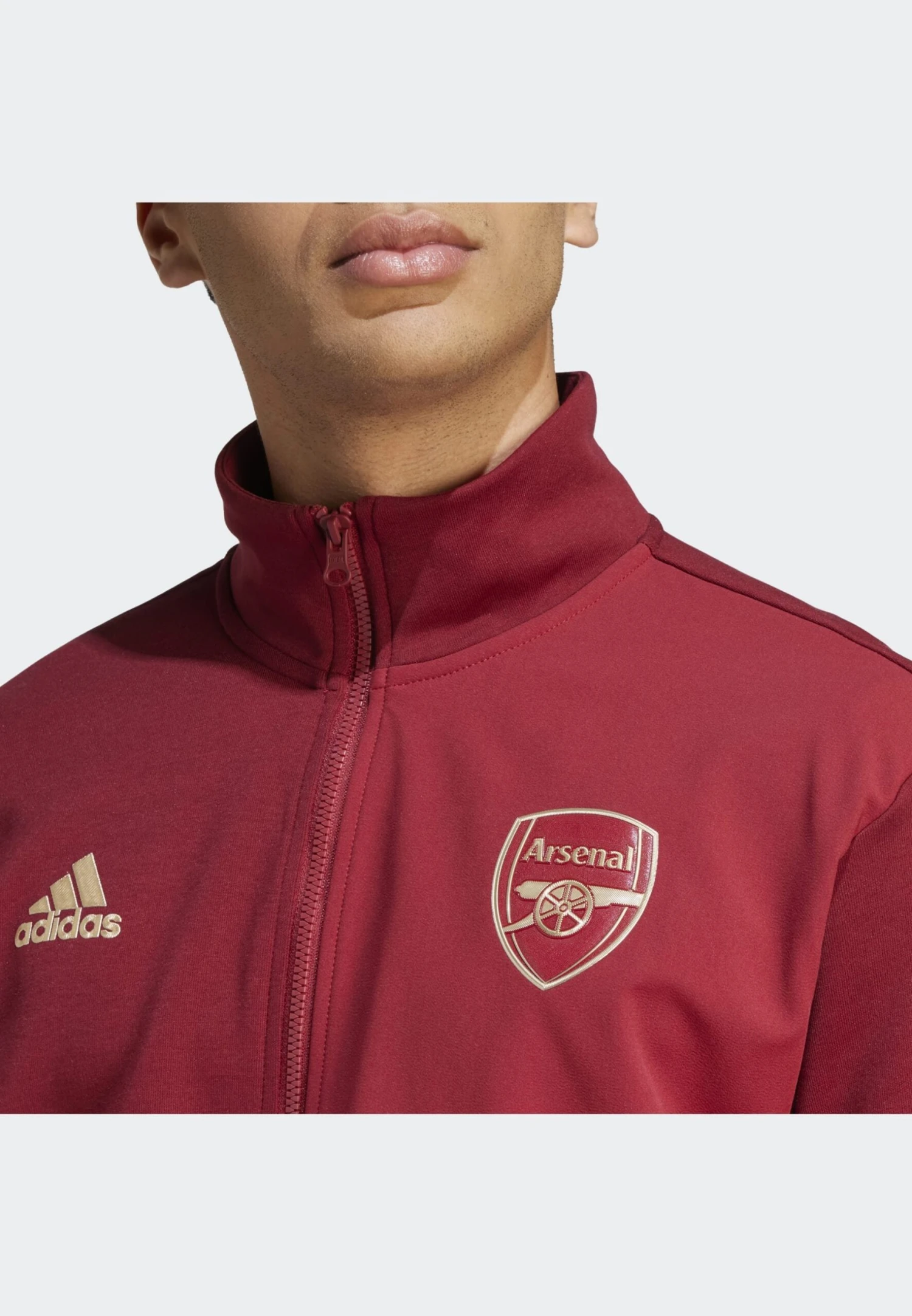 ADIDAS PERFORMANCE Arsenal London Anthem JacketSquadraRed Uomo Abbigliamento AD542F1FI-G11 6 ADIDAS PERFORMANCE Arsenal London Anthem JacketSquadraRed Uomo Abbigliamento AD542F1FI-G11 - immagine 4