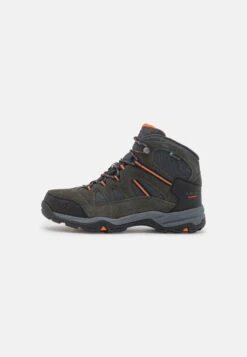 Hi-Tec Banderra Ii Wp WideScarpa Da HikingCharcoal/Graphite/Burnt Orange Uomo Scarpe Da Montagna & Trekking HI242A047-N11