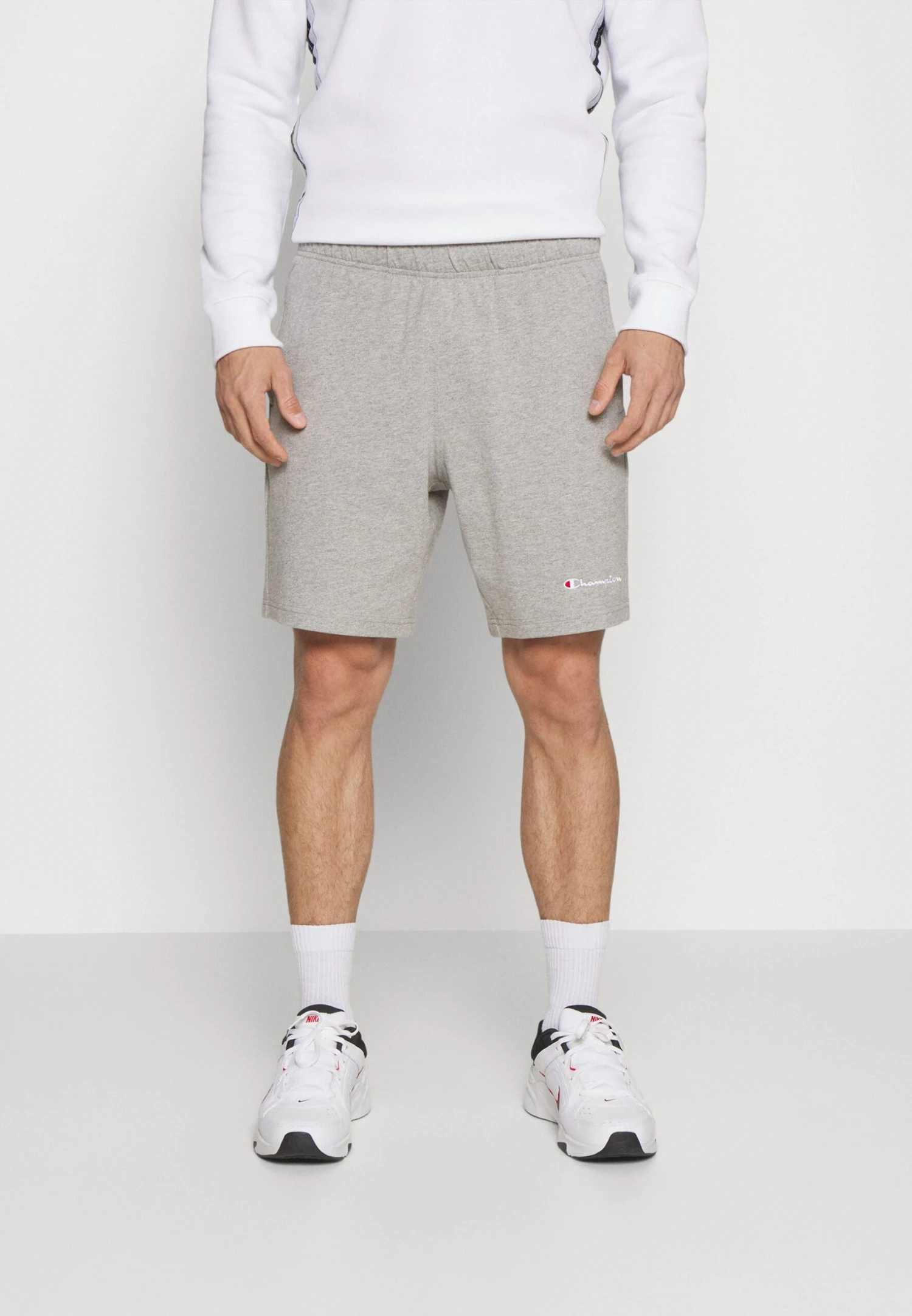 Champion Classic Bermuda ShortsGrey Melange Uomo Abbigliamento C7642E0AC-C11 3 Champion Classic Bermuda ShortsGrey Melange Uomo Abbigliamento C7642E0AC-C11