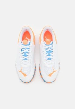 Puma Solarattack Scarpe Da PadelWhite/Ultra Orange/Team Light Blue Uomo Scarpe PU142A1H3-A11 -Montavia Avventura Negozio 51475ec27e5744bcac7f84f992ac51df