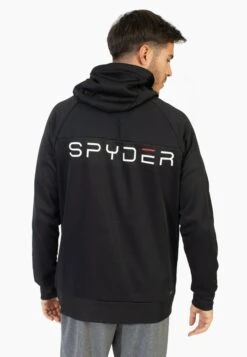 Spyder Felpa Con CappuccioBlack Uomo Abbigliamento SY042G026-Q11 -Montavia Avventura Negozio 51dd396884f847b389909cbce901166f