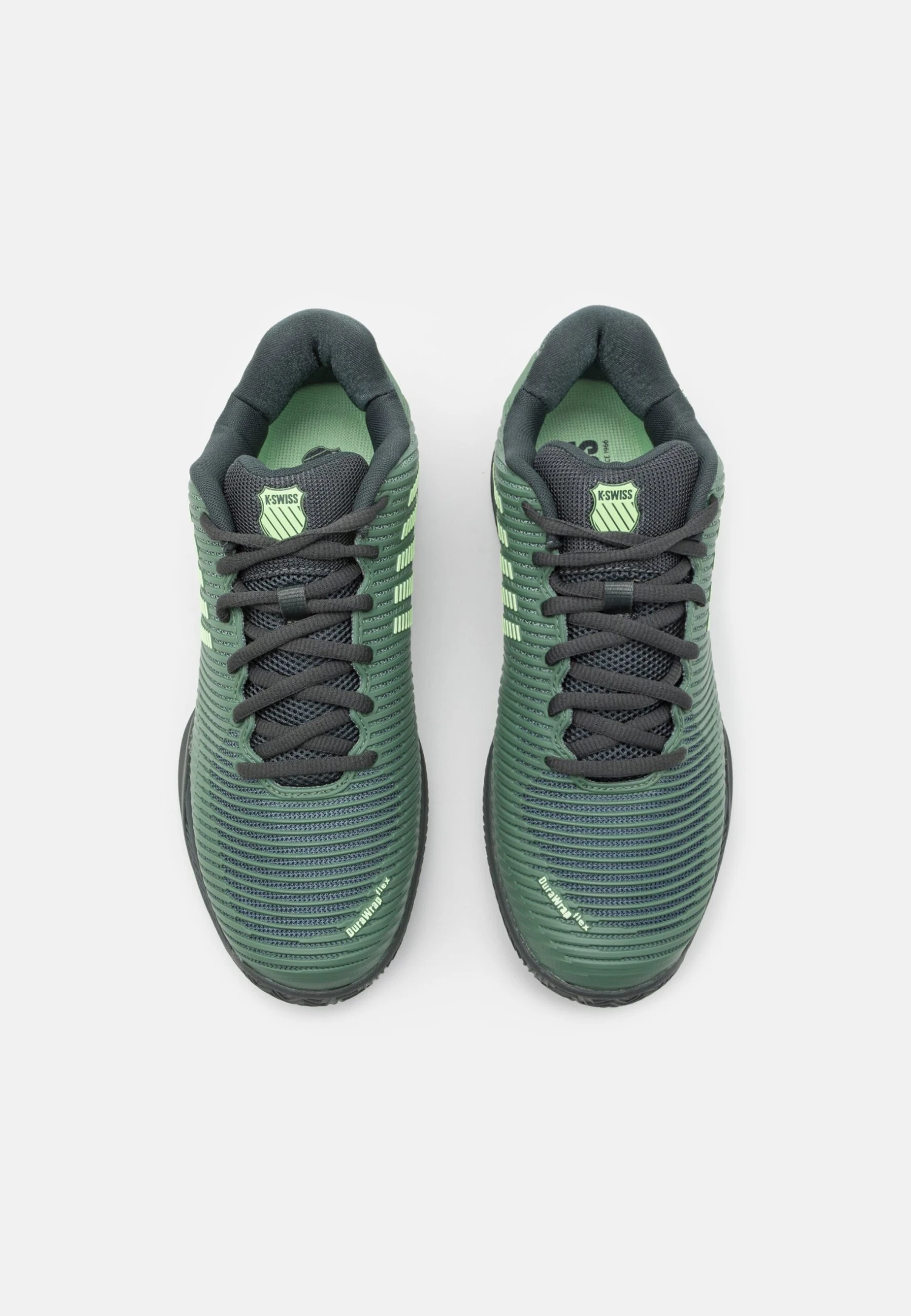 K-Swiss Hypercourt Express 2 HbDa Tennis Per Terra BattutaSea Spray/Urban Chic/Soft Neon Green Uomo Scarpe KS142A03I-P11 6 K-Swiss Hypercourt Express 2 HbDa Tennis Per Terra BattutaSea Spray/Urban Chic/Soft Neon Green Uomo Scarpe KS142A03I-P11 - immagine 4