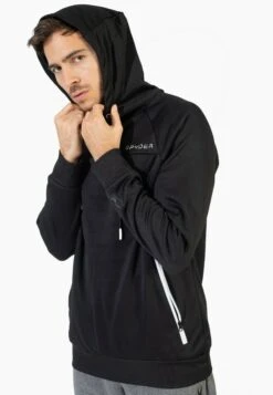 Spyder Felpa Con CappuccioBlack Uomo Abbigliamento SY042G026-Q11 -Montavia Avventura Negozio 52ab34df0bb44fcabe959e2f48725890