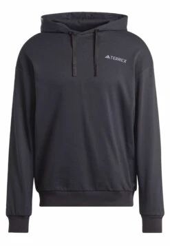 Adidas TERREX Terrex Logo HoodieFelpaBlack Uomo Abbigliamento ADD42A00M-Q11 -Montavia Avventura Negozio 5748e3f88bd94026b93837295e683f1c