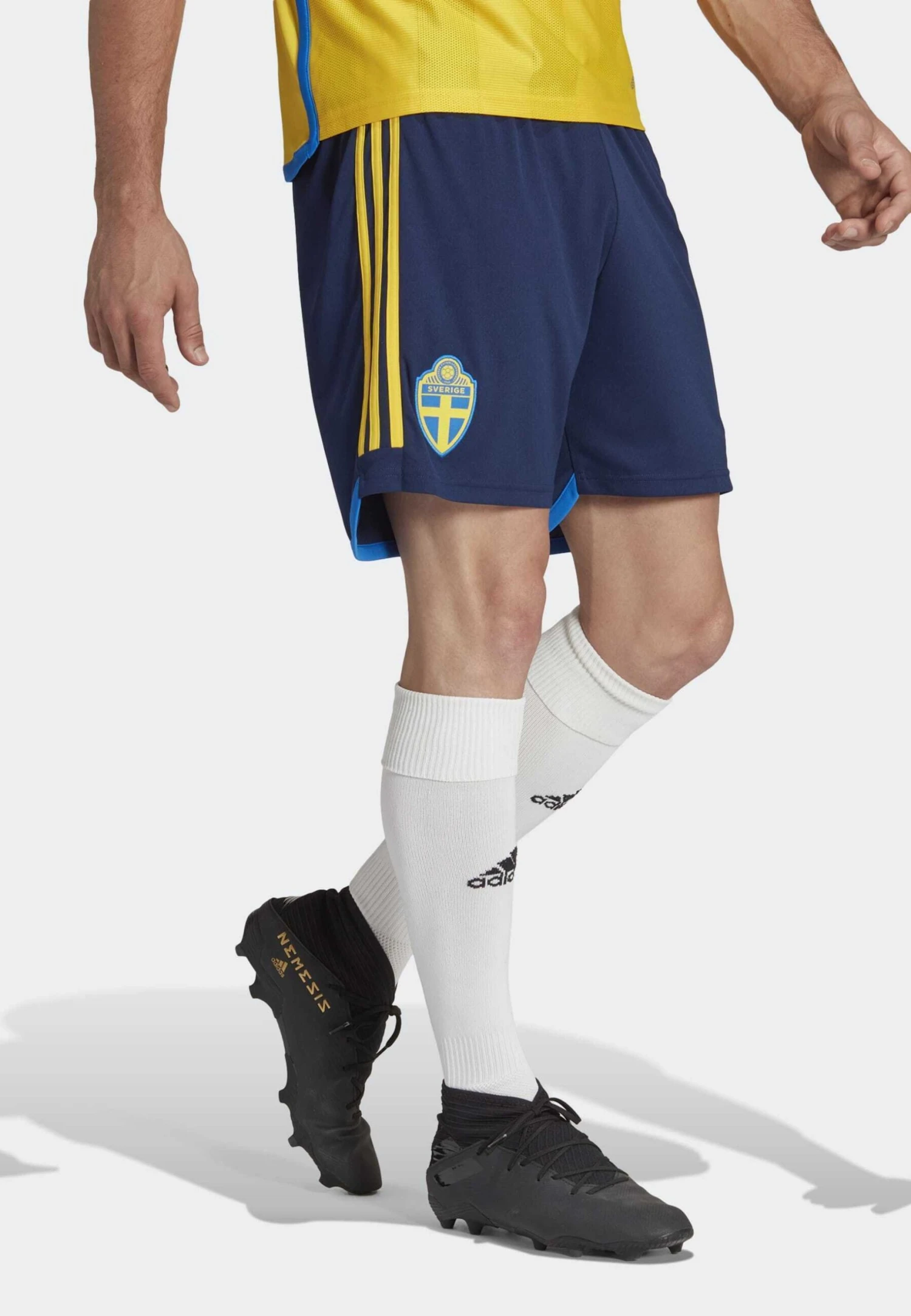 ADIDAS PERFORMANCE Sweden Home Pantaloncini SportiviBlue Uomo Abbigliamento AD542E34W-K11 3 ADIDAS PERFORMANCE Sweden Home Pantaloncini SportiviBlue Uomo Abbigliamento AD542E34W-K11