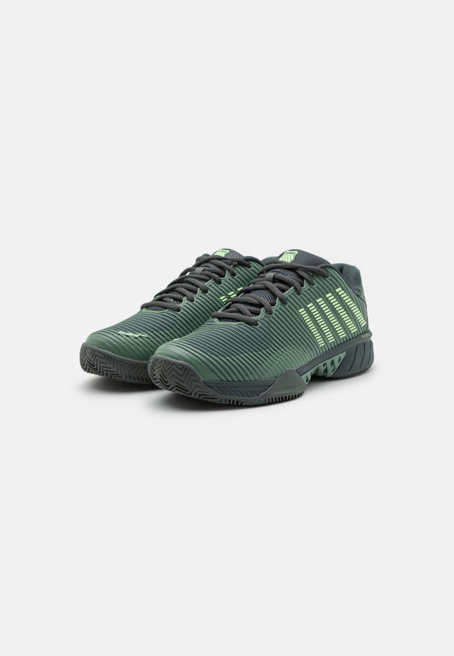 K-Swiss Hypercourt Express 2 HbDa Tennis Per Terra BattutaSea Spray/Urban Chic/Soft Neon Green Uomo Scarpe KS142A03I-P11 4 K-Swiss Hypercourt Express 2 HbDa Tennis Per Terra BattutaSea Spray/Urban Chic/Soft Neon Green Uomo Scarpe KS142A03I-P11 - immagine 2