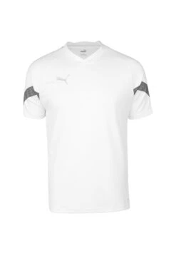 Teamfinal Training FussballT-Shirt SportPuma White Puma Silver Uomo Abbigliamento PU122O0LT-A11