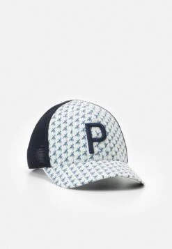 PUMA Golf Palms Trucker CapCappellinoWhite Glow/Deep Navy Uomo Accessori PU542L02Z-A11