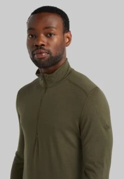 Icebreaker Half Zip - Maglietta Intima - Loden -Montavia Avventura Negozio 9b849bd6c8a348cc8c6a9eb88becb5f1