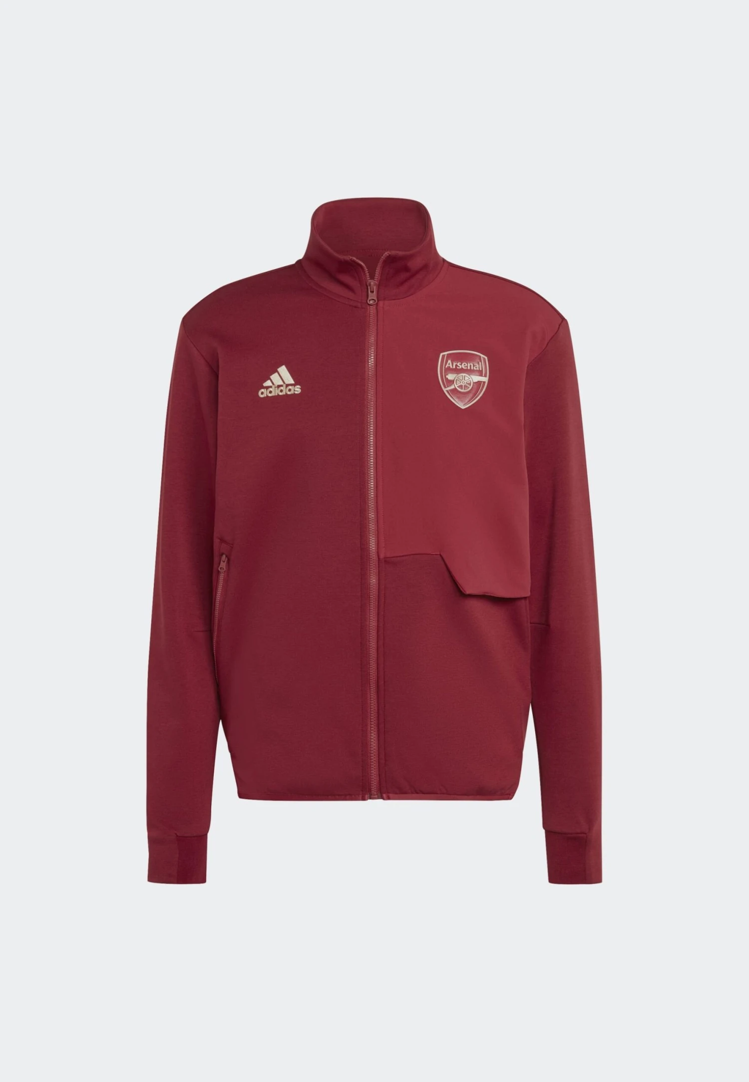ADIDAS PERFORMANCE Arsenal London Anthem JacketSquadraRed Uomo Abbigliamento AD542F1FI-G11 7 ADIDAS PERFORMANCE Arsenal London Anthem JacketSquadraRed Uomo Abbigliamento AD542F1FI-G11 - immagine 5