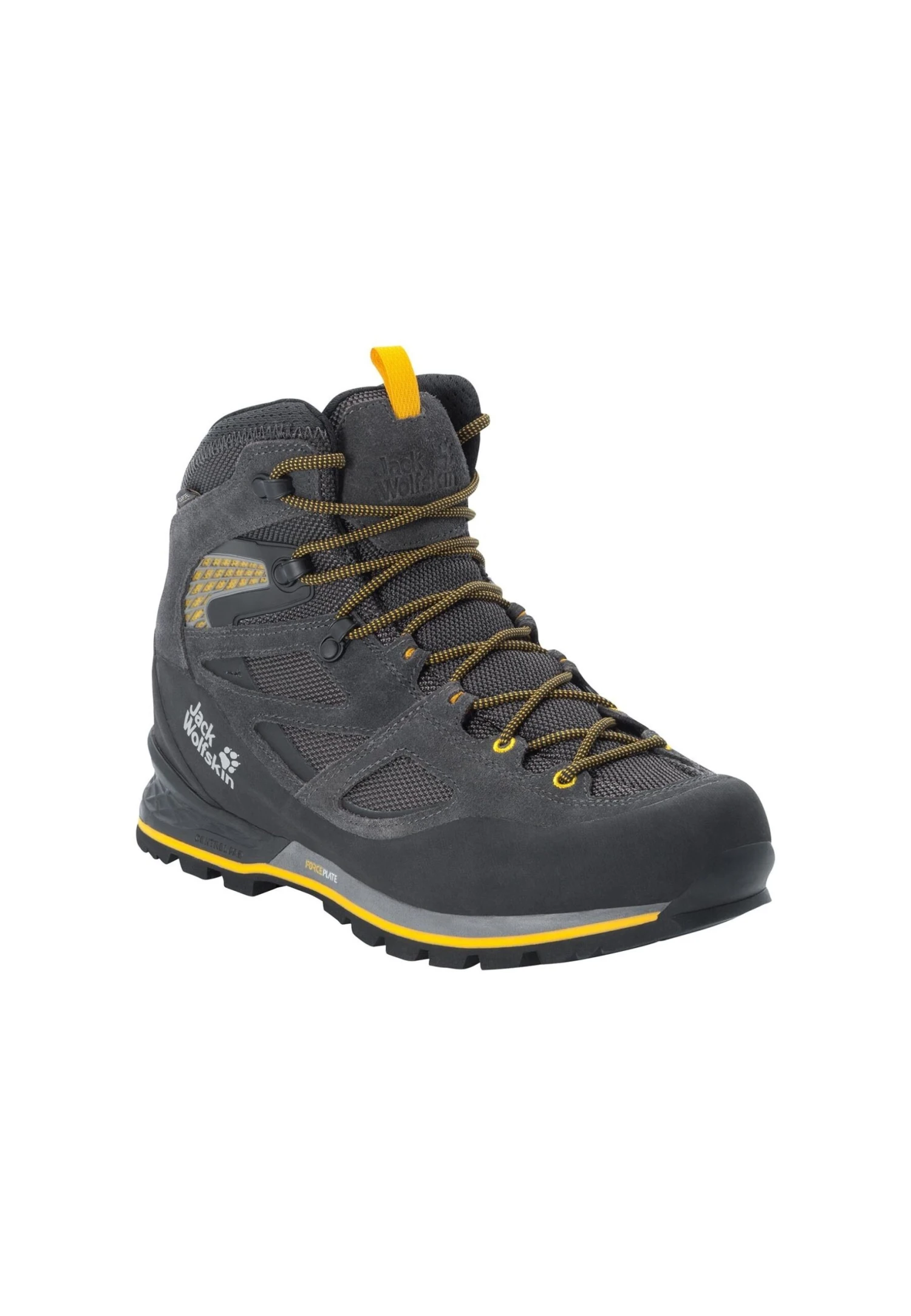Jack Wolfskin Scarpa Da HikingBlack Burly Yellow Xt Uomo Scarpe Da Montagna & Trekking JA412M004-Q11 4 Jack Wolfskin Scarpa Da HikingBlack Burly Yellow Xt Uomo Scarpe Da Montagna & Trekking JA412M004-Q11 - immagine 2