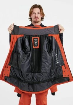 ProtestGiacca Da SnowboardBrick Orange Uomo Abbigliamento P4442F02U-H11 -Montavia Avventura Negozio a7c971863a7d4116917dc99e54ce5362