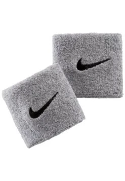 Nike Performance Armbinden Swoosh Wristbands - Polsino - Hellgrau