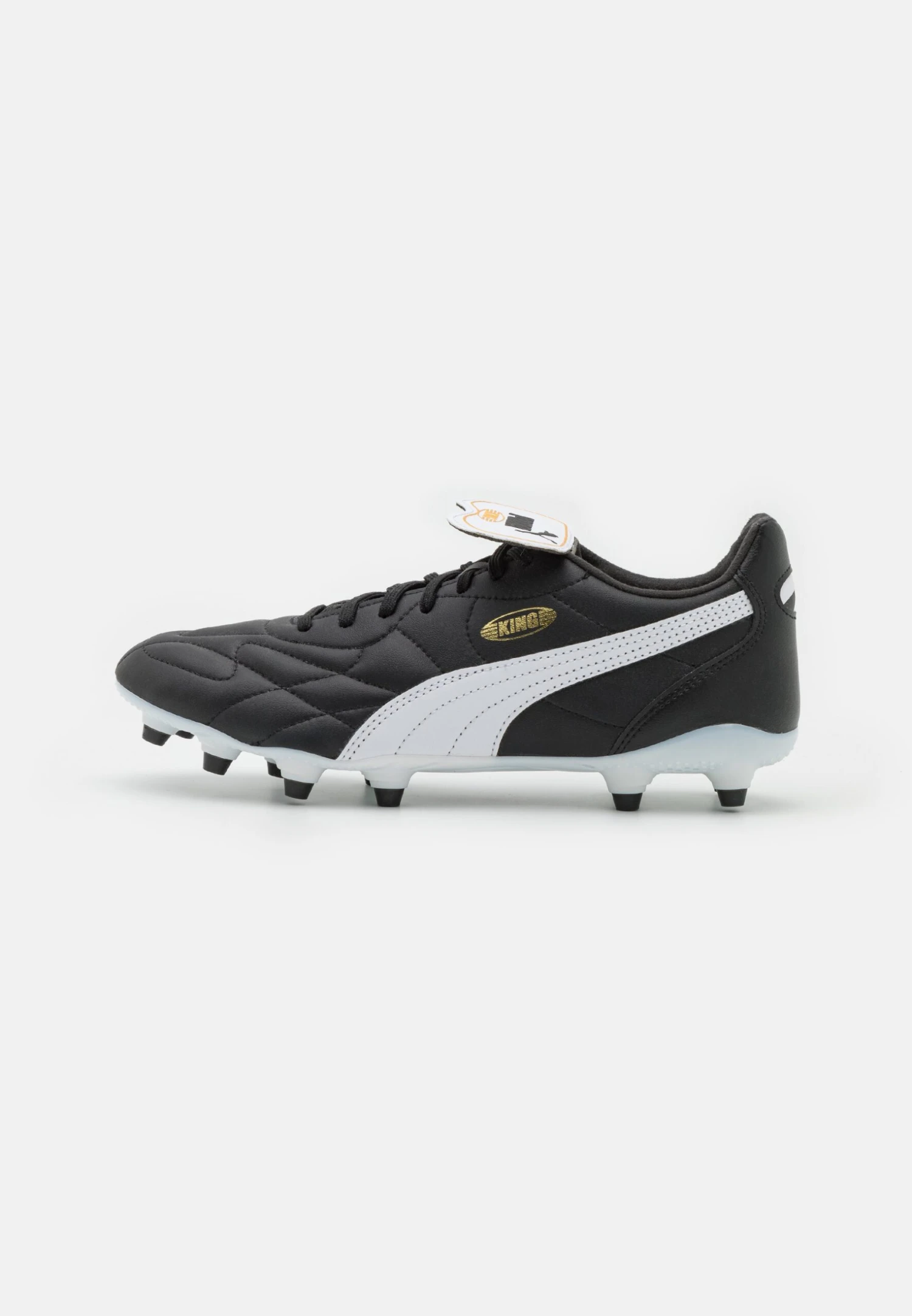 Puma King Top Fg/AgScarpe Da Calcetto Con TacchettiBlack/White/Gold Uomo Scarpe PU142A1II-Q11 3 Puma King Top Fg/AgScarpe Da Calcetto Con TacchettiBlack/White/Gold Uomo Scarpe PU142A1II-Q11