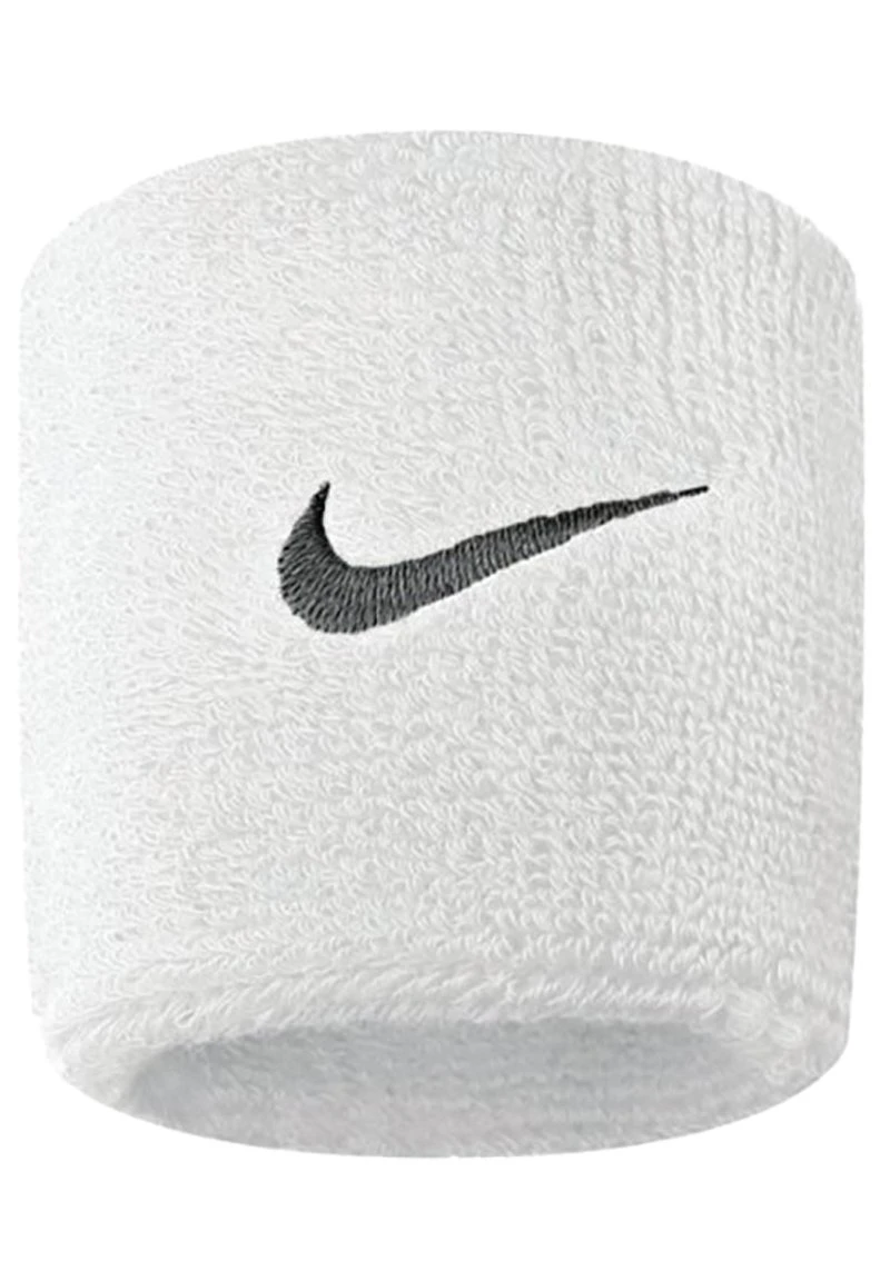 Nike Performance Armbinden Swoosh Wristbands - Polsino - Weissschwarz 3 Nike Performance Armbinden Swoosh Wristbands - Polsino - Weissschwarz