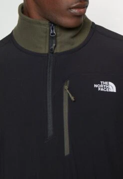 The North Face Glacier Pro 1/4 Zip Felpa In PileNew Taupe Green/Black Uomo Abbigliamento TH342G07C-B11 -Montavia Avventura Negozio bf0ea64c1f714656a1a4becc7942005c