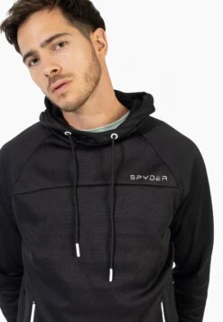 Spyder Felpa Con CappuccioBlack Uomo Abbigliamento SY042G026-Q11 -Montavia Avventura Negozio bf1e644e7e4a47e78fa3c9595dc43239