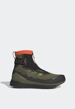 ADIDAS PERFORMANCE Terrex Free Hiker Scarpa Da HikingFocus Olive/Pulse Olive/Impact Orange Uomo Scarpe AD542A4NA-N11 -Montavia Avventura Negozio c4ce993922e84368a0e4a79233122ea1
