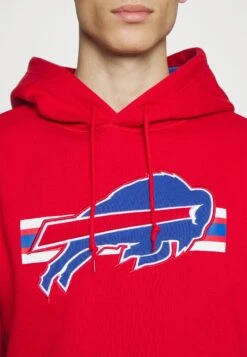 NEW ERA Nfl Bills Hoodie - Felpa Con Cappuccio - Red -Montavia Avventura Negozio cc1addeb28884912a088d81554027d9c