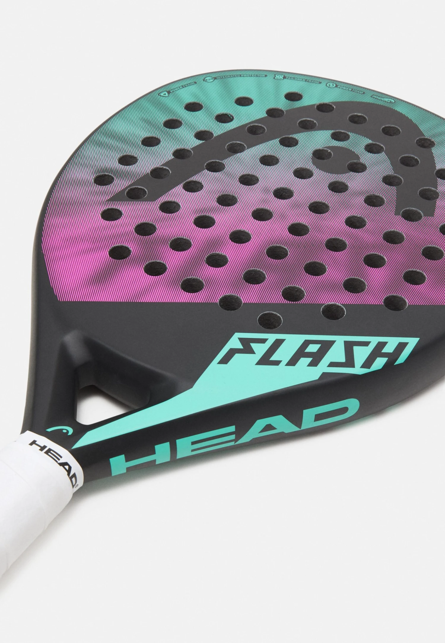 Head Flash UnisexRacchetta Da PadelBlack/Mint/Lilac Uomo Attrezzatura HE744E04L-Q11 6 Head Flash UnisexRacchetta Da PadelBlack/Mint/Lilac Uomo Attrezzatura HE744E04L-Q11 - immagine 4