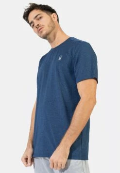 Spyder Short Sleeve - T-Shirt Basic - Dark Blue -Montavia Avventura Negozio d4552c75e9a64e1299c63323ec4b0499