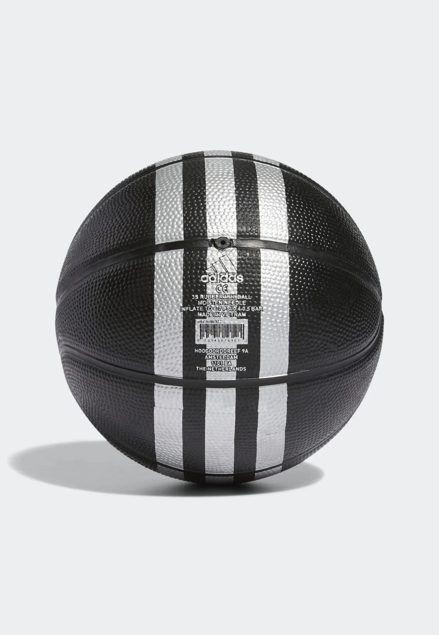 ADIDAS PERFORMANCE 3-Stripes Mini PallacanestroBlack Uomo Attrezzatura AD544E2A7-Q11 4 ADIDAS PERFORMANCE 3-Stripes Mini PallacanestroBlack Uomo Attrezzatura AD544E2A7-Q11 - immagine 2