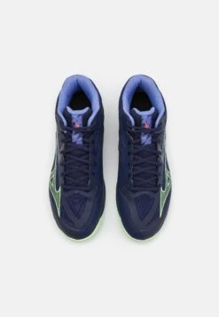 Mizuno Thunder Blade Z MidScarpe Da PallavoloEvening Blue/Techno Green/Iolite Uomo Scarpe M2742A0GR-K11 -Montavia Avventura Negozio deee6fe2b03c4471a71c005f420324c8