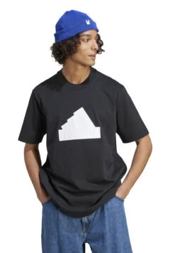 ADIDAS PERFORMANCE Future Icon Badge OfT-Shirt Con StampaSchwarz Weiss Uomo Abbigliamento AD542D574-Q11