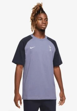 Nike Performance Tottenham Hotspurs Travel Top SsT-Shirt BasicIron Purple/Marine/Pure Violet Uomo Abbigliamento N1242D5UL-I11