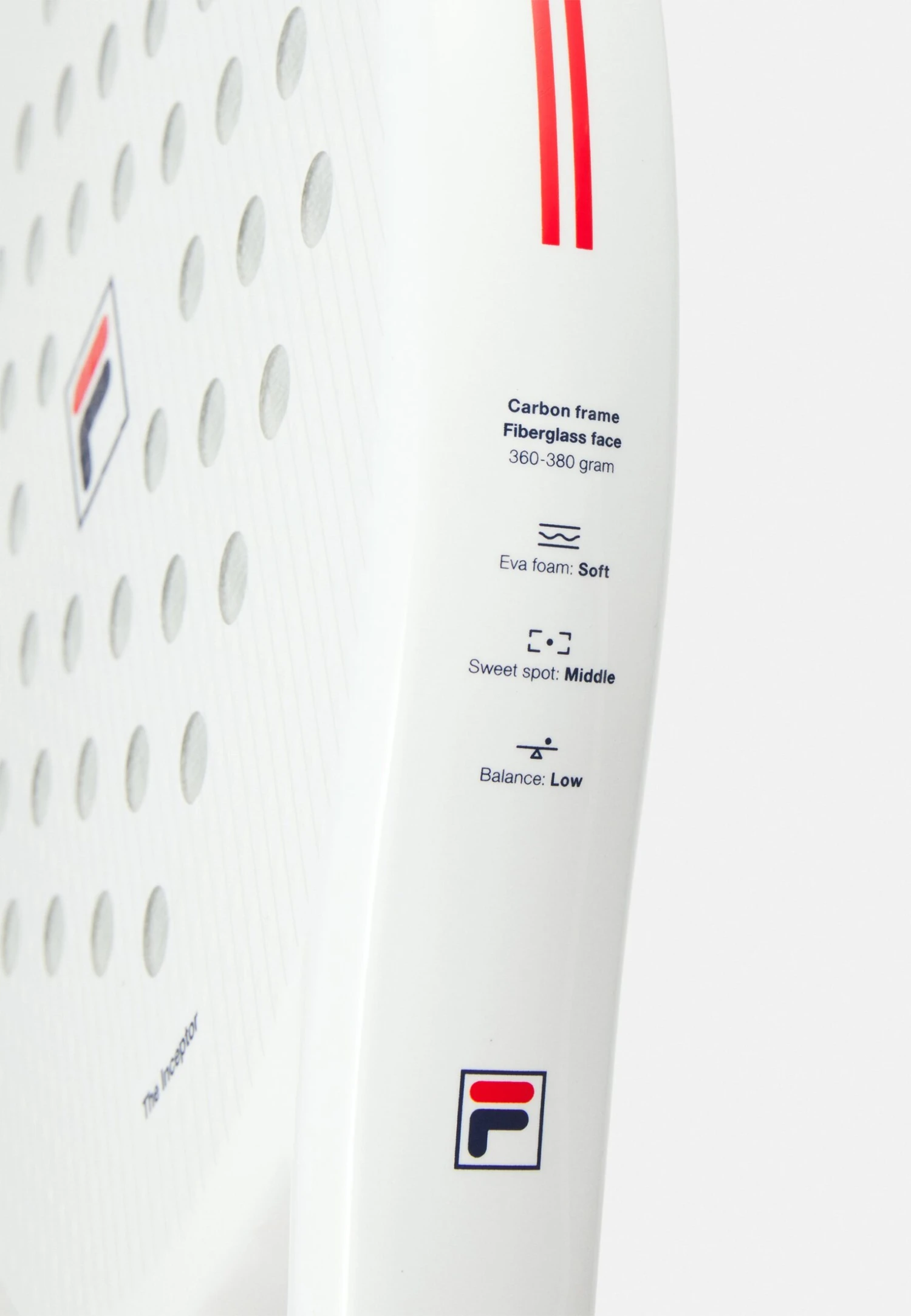 Fila The Inceptor UnisexRacchetta Da PadelWhite Uomo Attrezzatura 1FI44E00V-A11 5 Fila The Inceptor UnisexRacchetta Da PadelWhite Uomo Attrezzatura 1FI44E00V-A11 - immagine 3