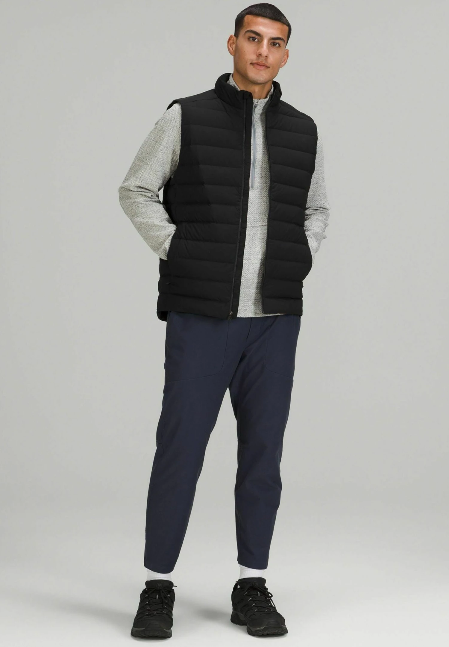 Lululemon Navigation SmanicatoBlack Uomo Abbigliamento LLS42F00J-Q11 4 Lululemon Navigation SmanicatoBlack Uomo Abbigliamento LLS42F00J-Q11 - immagine 2