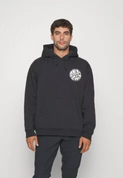 Peak Performance Artwork Oversized HoodFelpa Con CappuccioOffblack Uomo Abbigliamento PE442G051-Q11